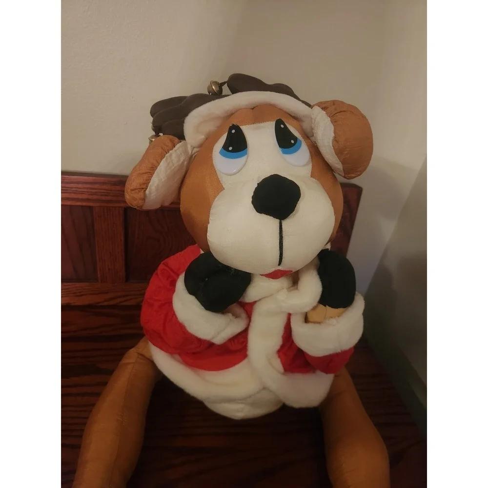 Vintage 1993‎ House Of Lloyd Shivers The Reindeer Nylon Draft Blocker Works